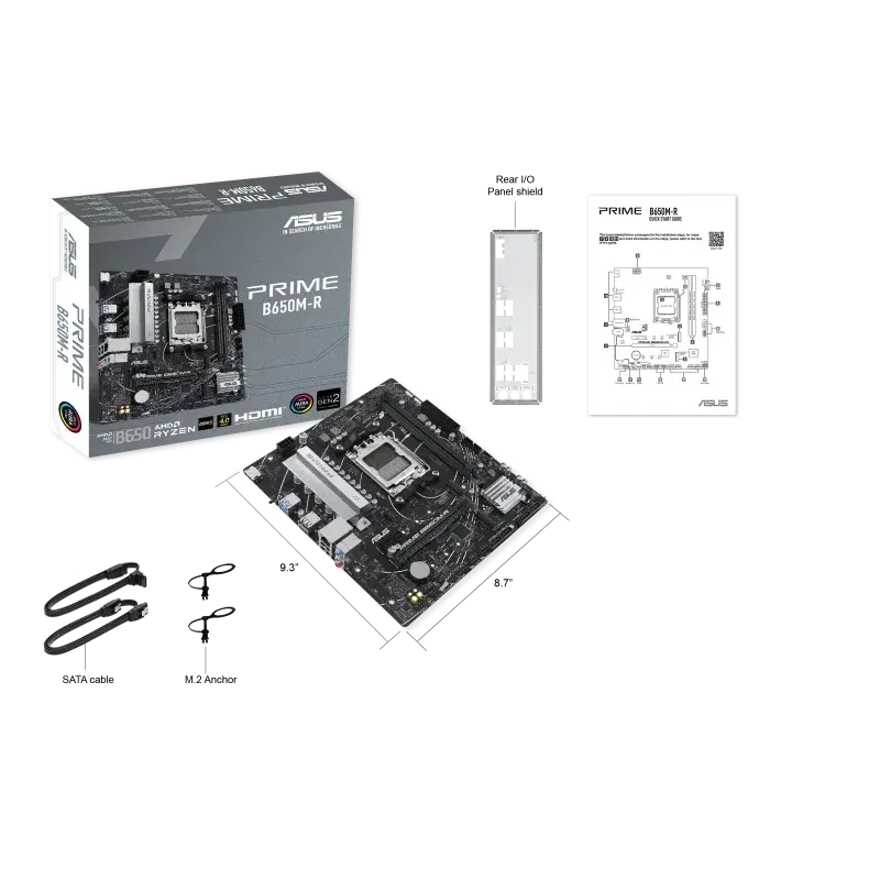 Asus Prime B650M-R Motherboard Microcenter India
