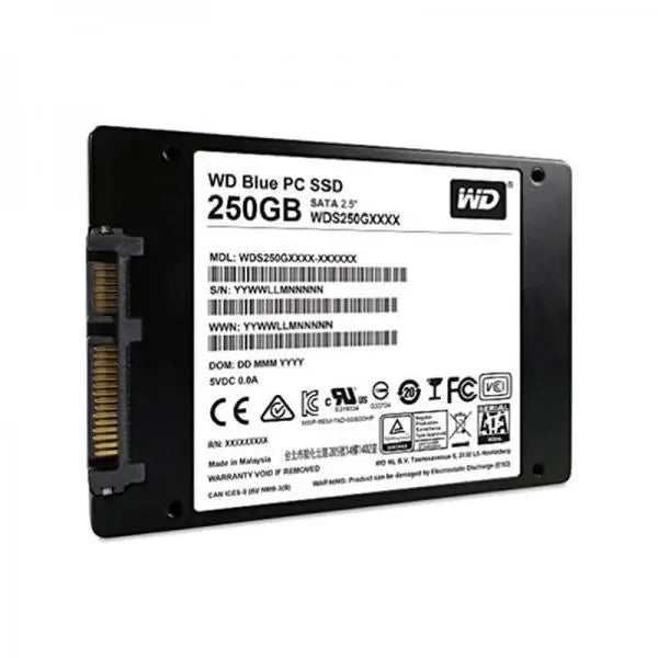 Western Digital Blue 250GB SATA SSD Microcenter India
