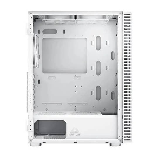 Montech X3 Glass RGB Cabinet (White) Microcenter India