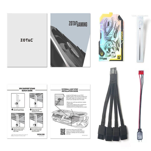 Zotac RTX 4090 Trinity OC White Edition 24GB Graphics Card