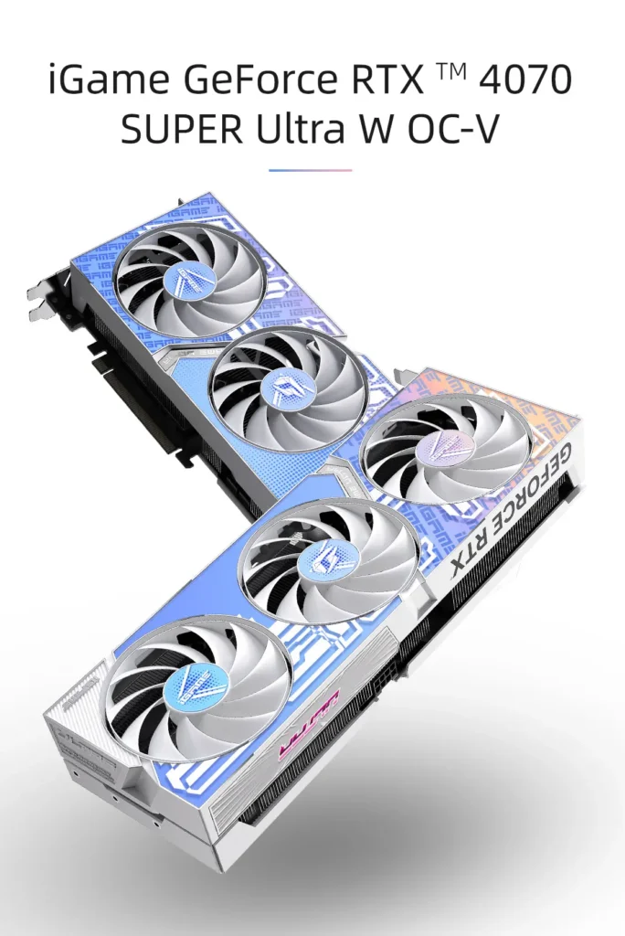 Colorful iGame RTX 4070 SUPER Ultra W OC 12GB-V, CUDA Cores: 7168 Memory Size: 12GB memory: 192 bit. GeForce® RTX 4070 SUPER.