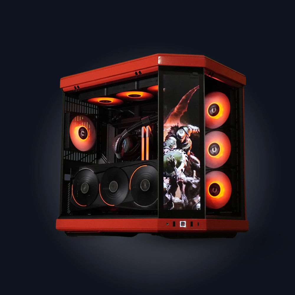 Crimson Apex X3D PC Build,pre built gaming pc, build your own pc, custom gaming pc