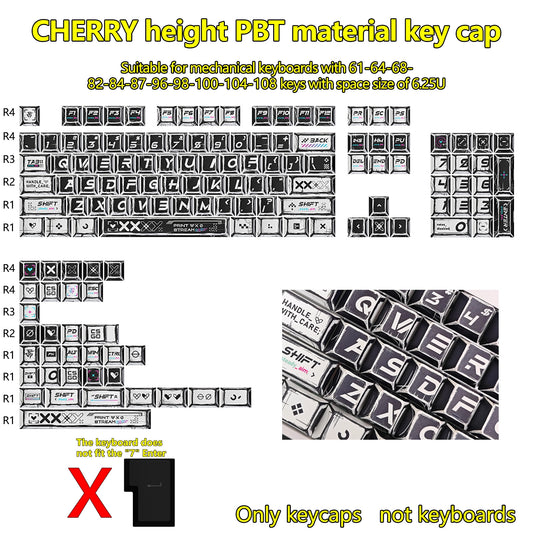 Cherry 119 PBT Mechanical keyboard Keycaps