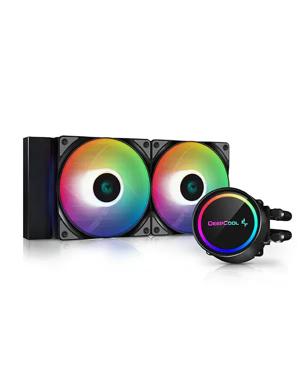 DeepCool GAMMAXX L240 ARGB CPU Liquid Cooler (Black)  Microcenter India