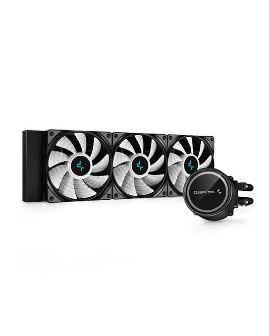 Deepcool Gammaxx L360 ARGB 360mm CPU Liquid Cooler (Black)  Microcenter India