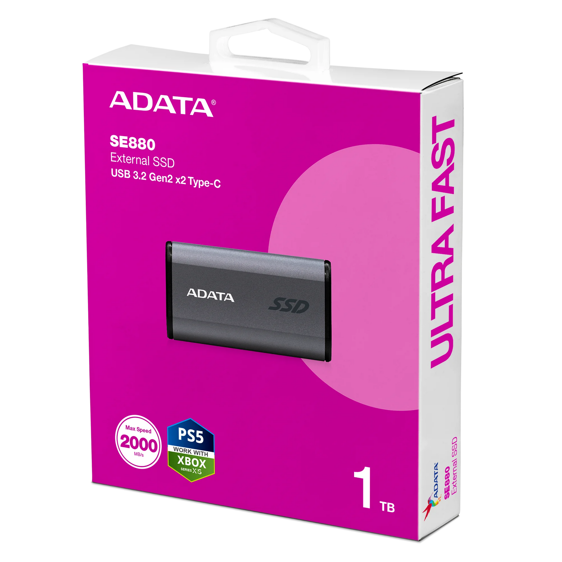 Adata SE880 External 1TB Solid State Drive  Microcenter India