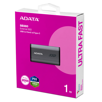 Adata SE880 External 1TB Solid State Drive  Microcenter India