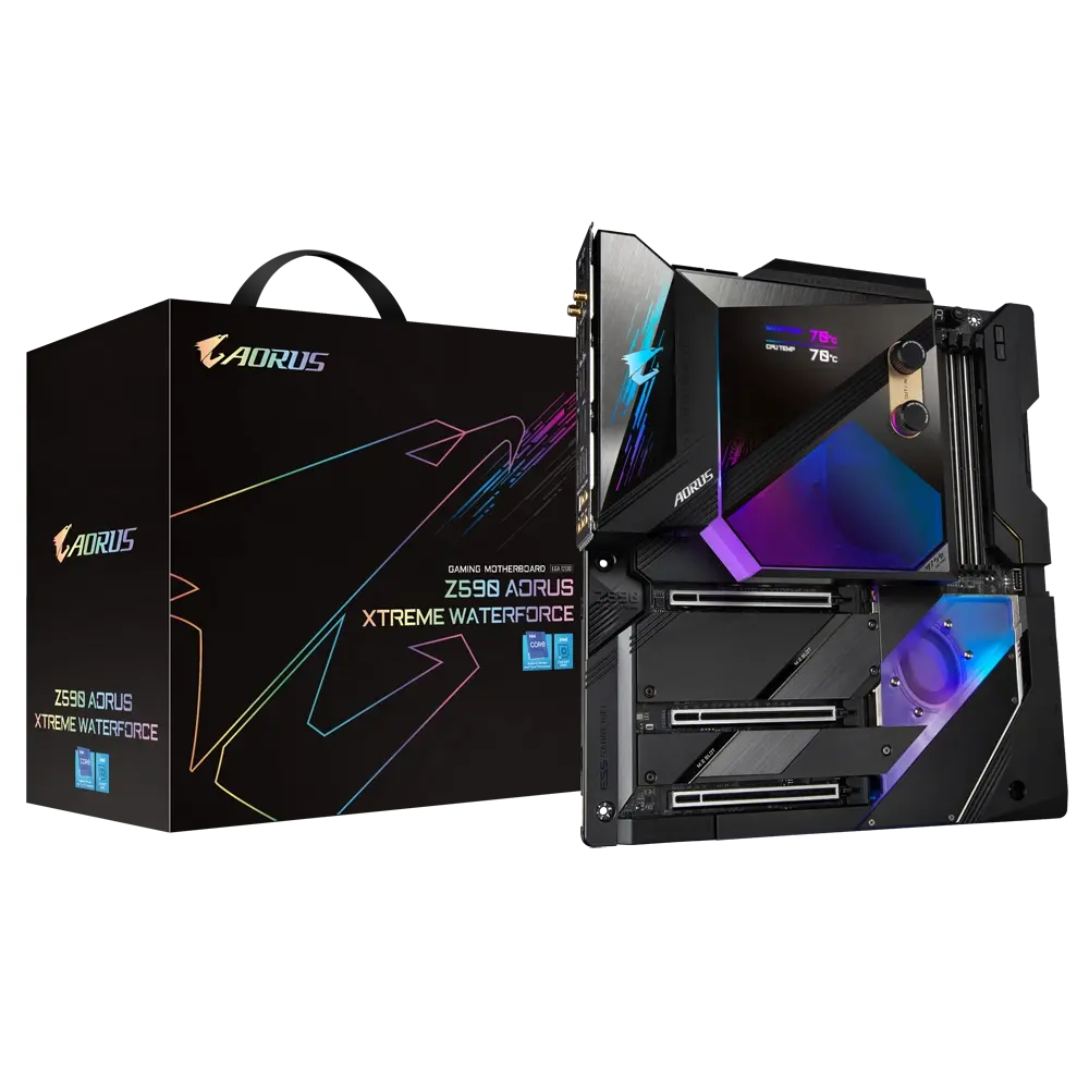 Gigabyte Z590 AORUS XTREME WATERFORCE Motherboard  Microcenter India