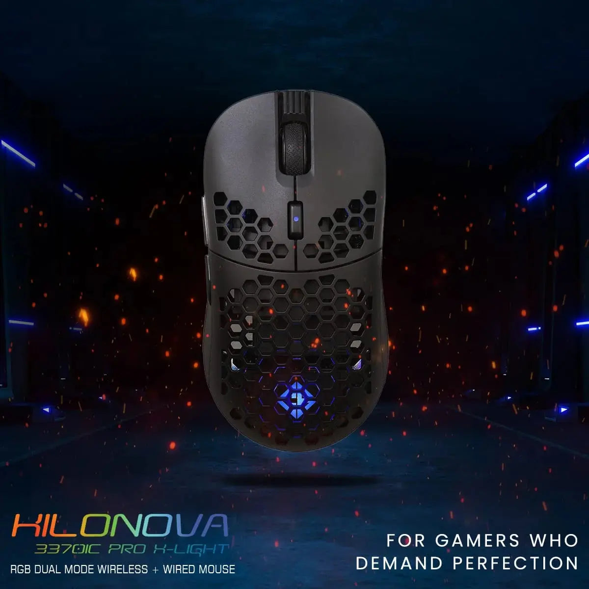 Cosmic Byte Kilonova 3370IC Pro X-Light Gaming Mouse  Microcenter India