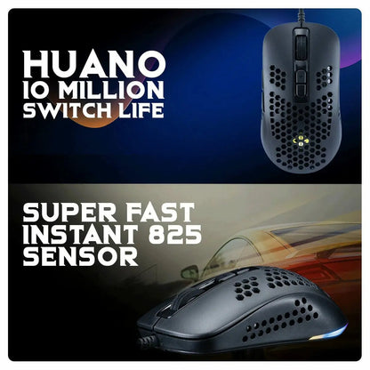 Cosmic Byte Orcus RGB Honeycomb Gaming Mouse  Microcenter India