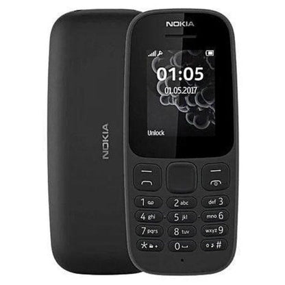 NOKIA 105 SS Black  Microcenter India