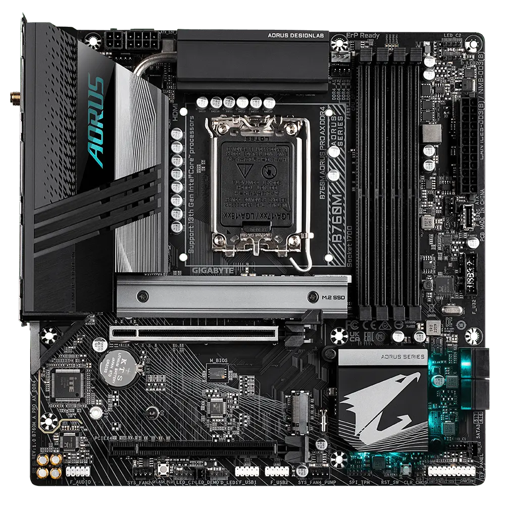 Gigabyte B760M AORUS PRO AX DDR4  Microcenter India