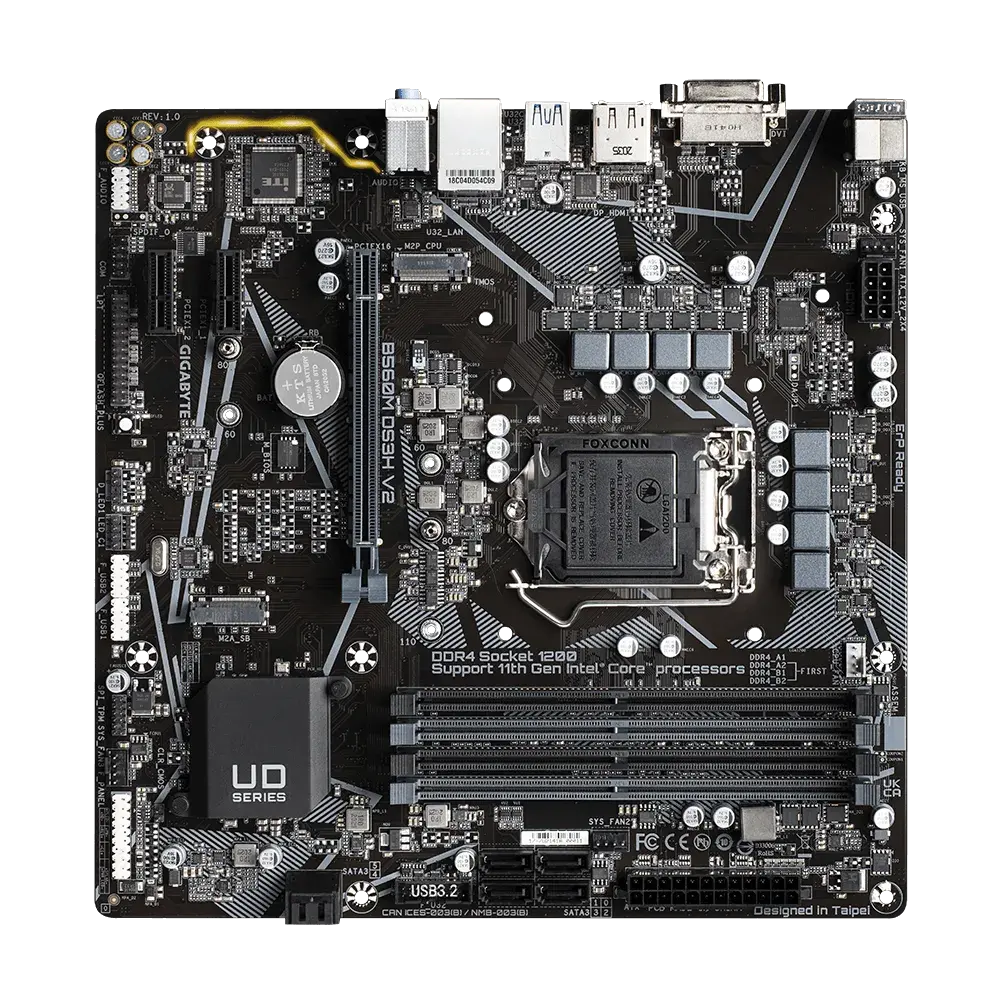 GIGABYTE B560M DS3H V2 Motherboard  Microcenter India