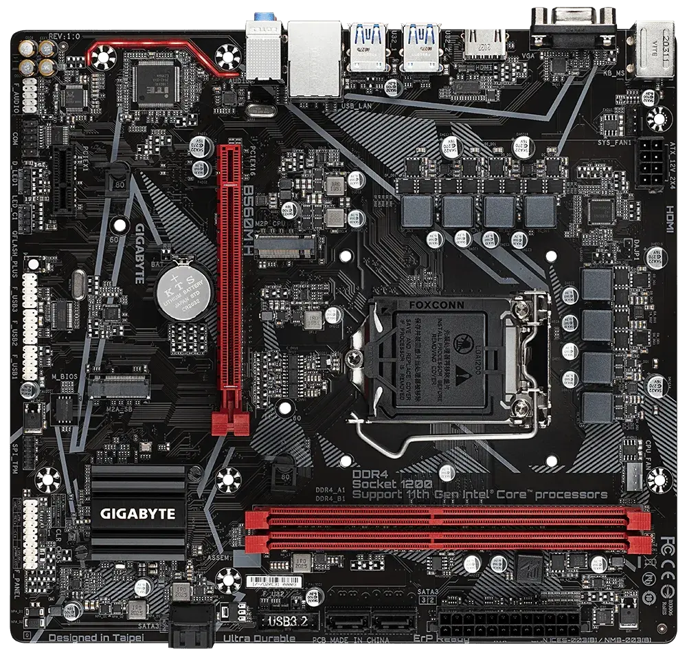 Gigabyte B560M H Motherboard  Microcenter India
