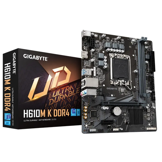 Gigabyte H610M K DDR4 Motherboard  Microcenter India