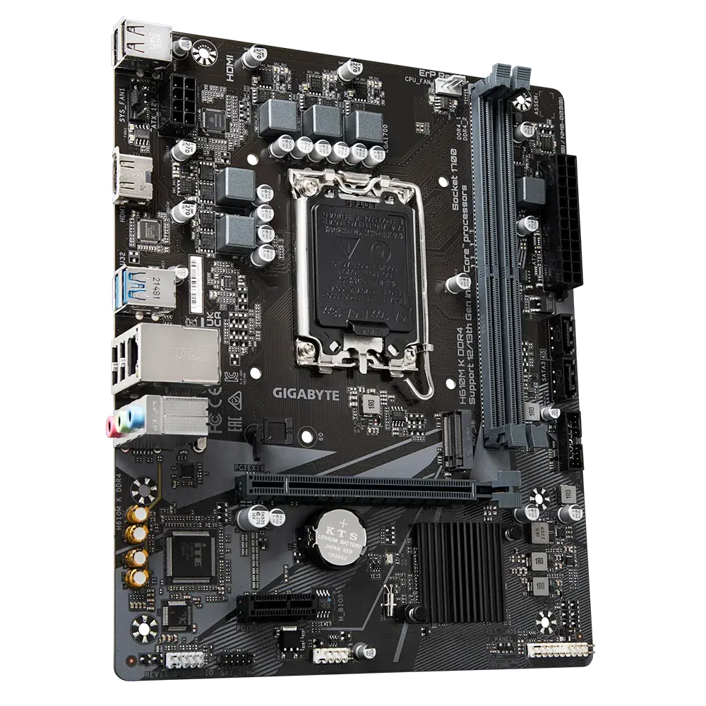 Gigabyte H610M K DDR4 Motherboard  Microcenter India