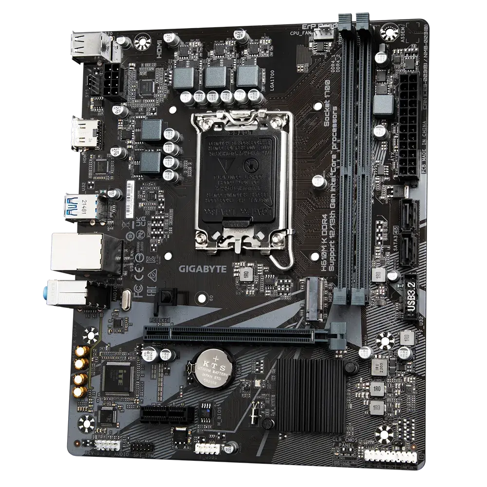 Gigabyte H610M K DDR4 Motherboard  Microcenter India