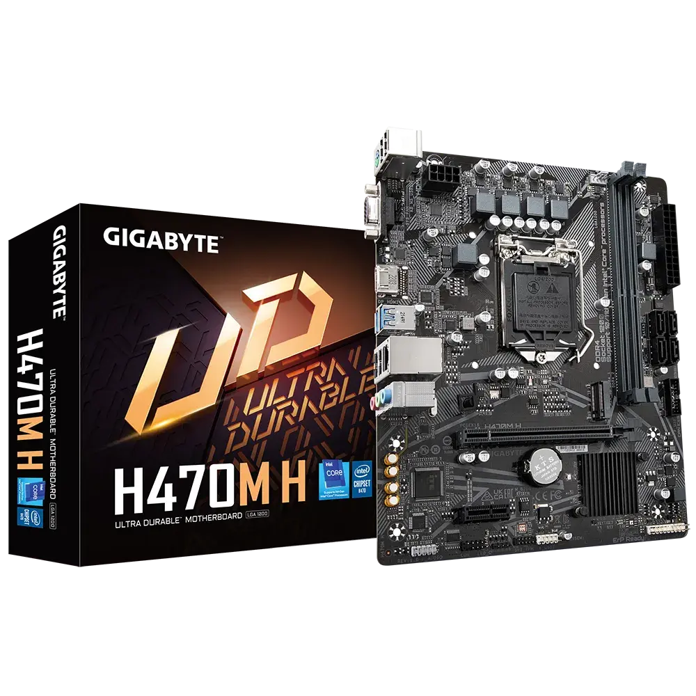 Gigabyte H470M H Motherboard  Microcenter India