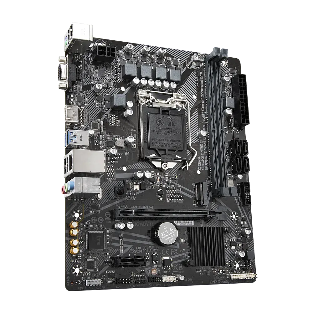 Gigabyte H470M H Motherboard  Microcenter India