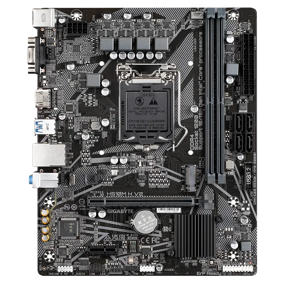 Gigabyte H510M H V2 Motherboard  Microcenter India