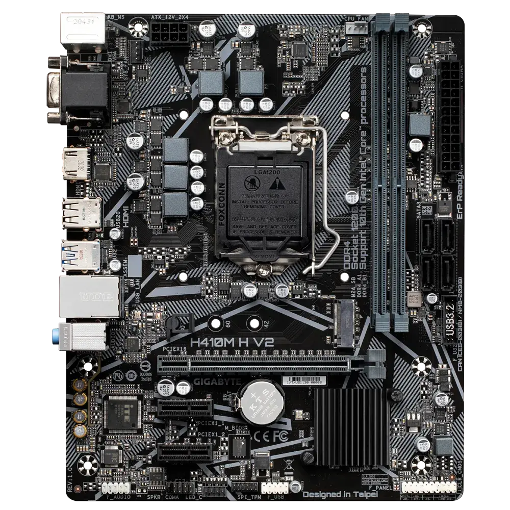 Gigabyte H410M H V2 Motherboard  Microcenter India