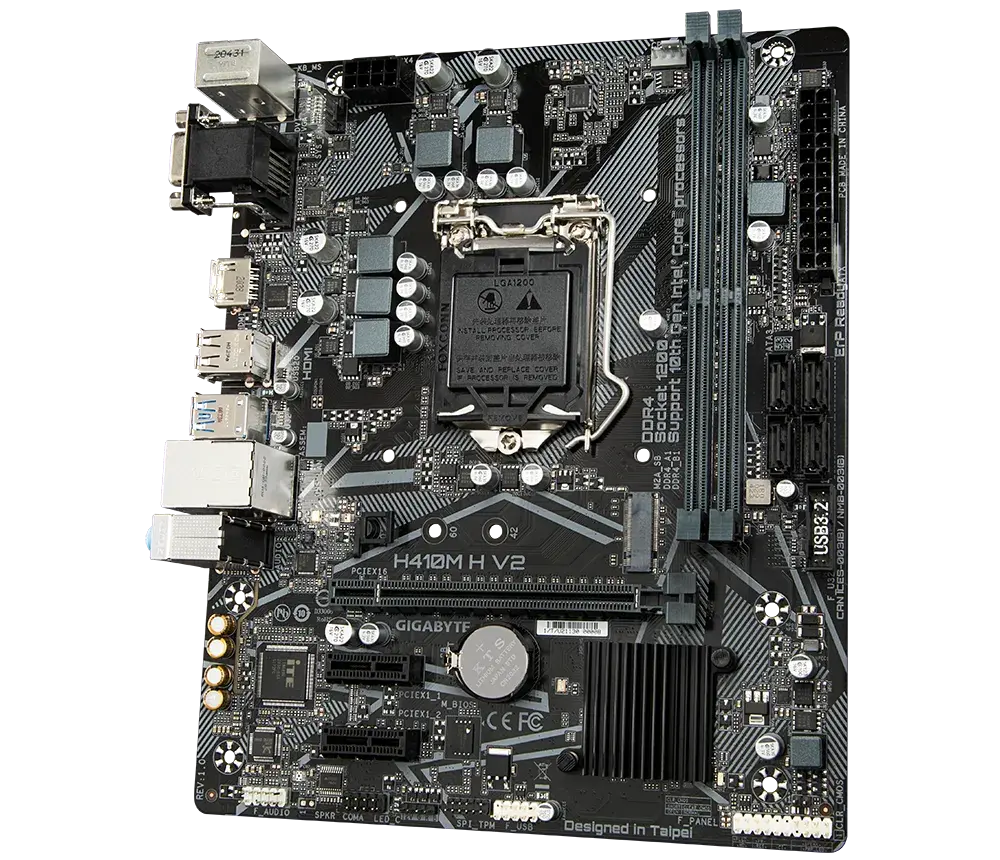 Gigabyte H410M H V2 Motherboard  Microcenter India