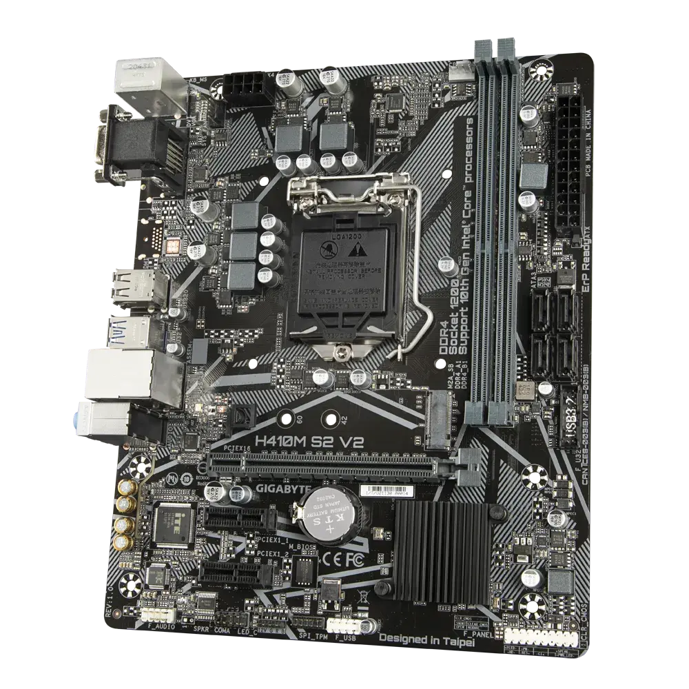 Gigabyte H410M S2 V2 Motherboard  Microcenter India