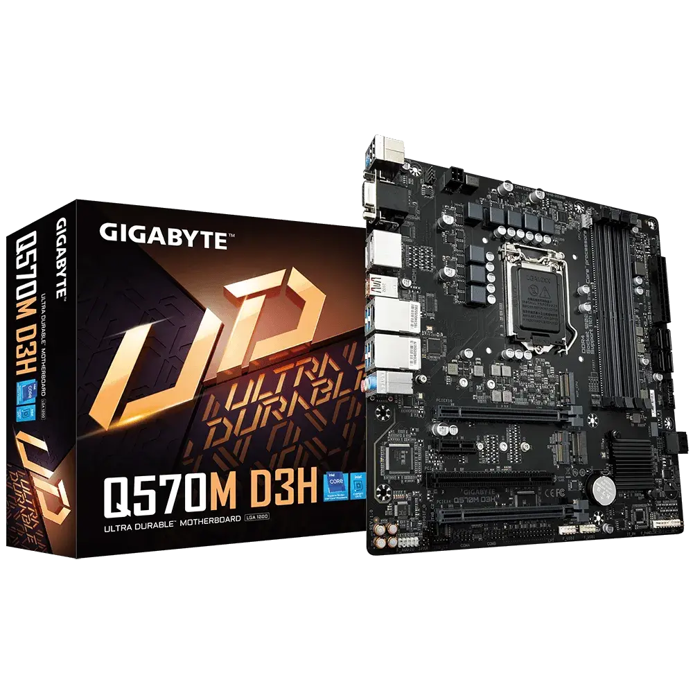 Gigabyte Q570M D3H Motherboard  Microcenter India