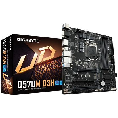 Gigabyte Q570M D3H Motherboard  Microcenter India
