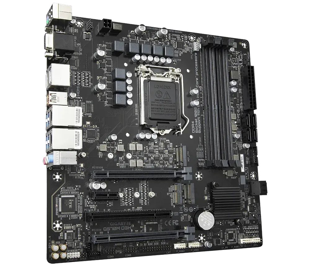 Gigabyte Q570M D3H Motherboard  Microcenter India