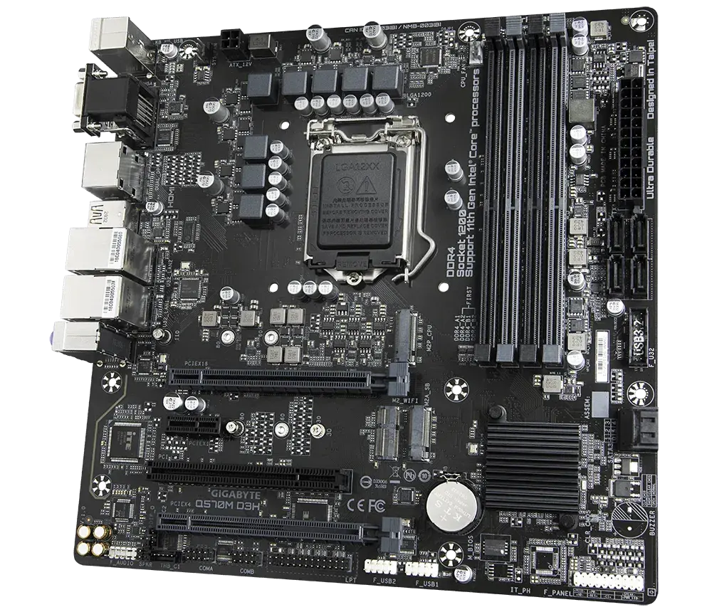 Gigabyte Q570M D3H Motherboard  Microcenter India