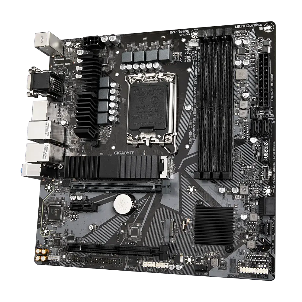 Gigabyte Q670M D3H Motherboard  Microcenter India