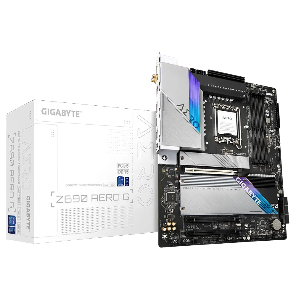 Gigabyte Z690 AERO G Motherboard  Microcenter India