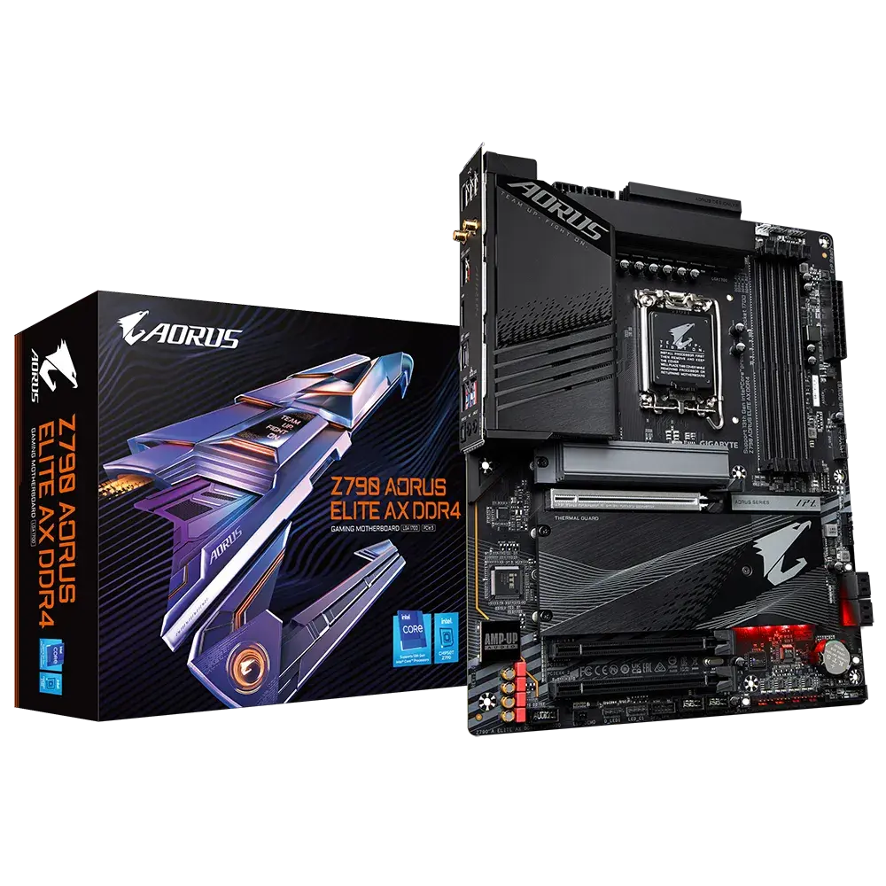 Gigabyte Z790 Aorus Elite AX DDR4 Motherboard  Microcenter India