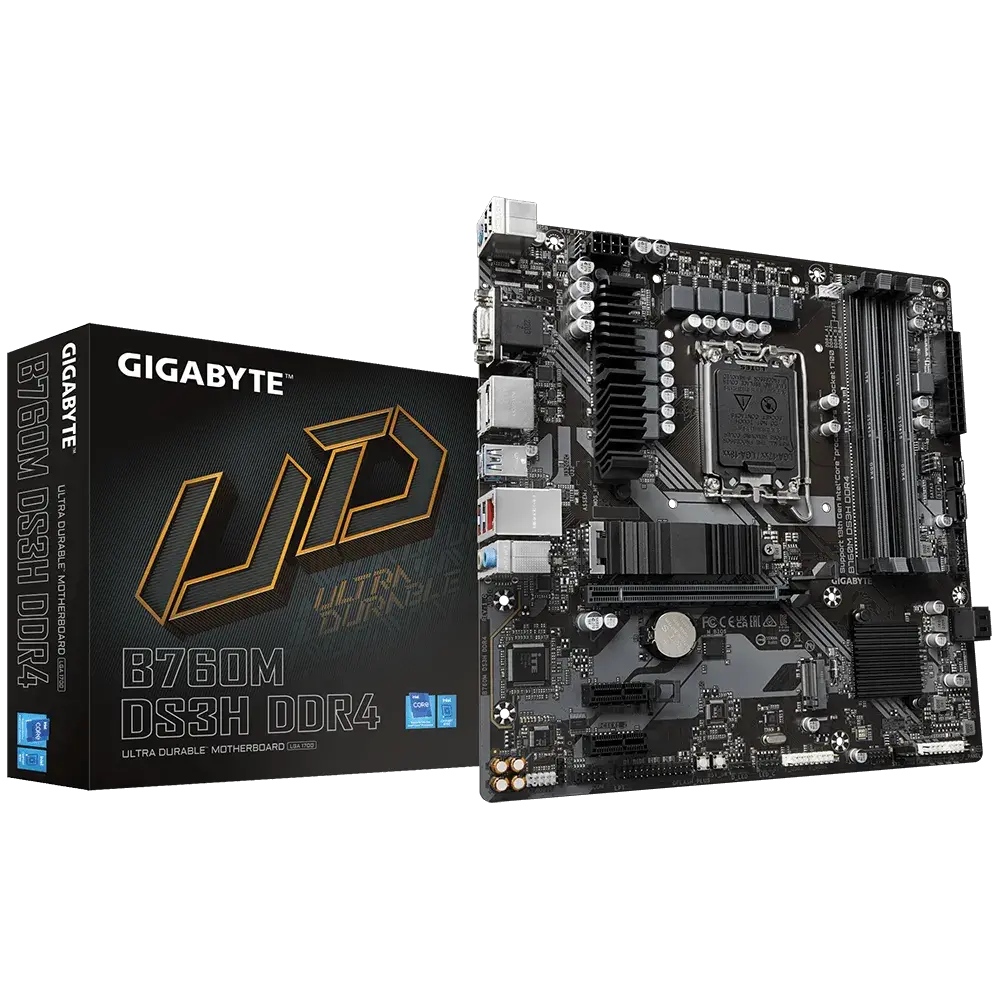 Gigabyte B760M DS3H DDR4 Motherboard  Microcenter India