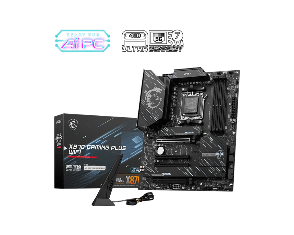 MSI X870 GAMING PLUS WIFI Motherboard  Microcenter India