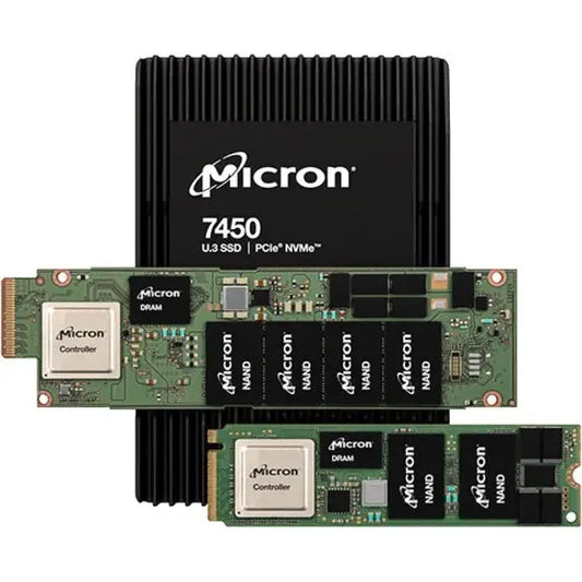Crucial MICRON 7450 PRO 7680GB NVME U.3  Microcenter India