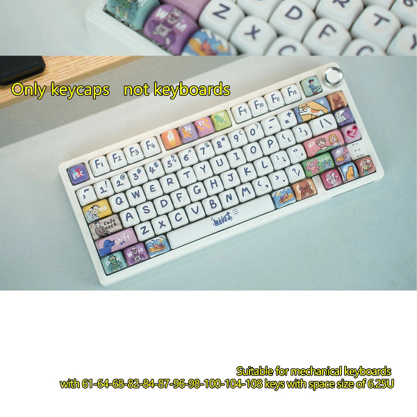 MOA 13 PBT Mechanical Keyboard Keycaps - Microcenter India.
