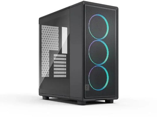 Fractal Design Epoch XL Black RGB tempered glass E-ATX mid tower cabinet