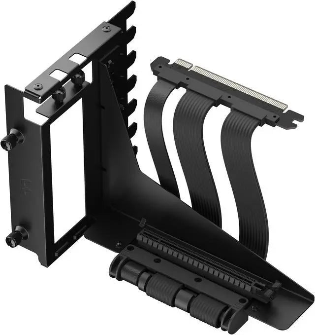 Fractal Design Flex 2 PCIe 4.0 vertical GPU riser kit in black