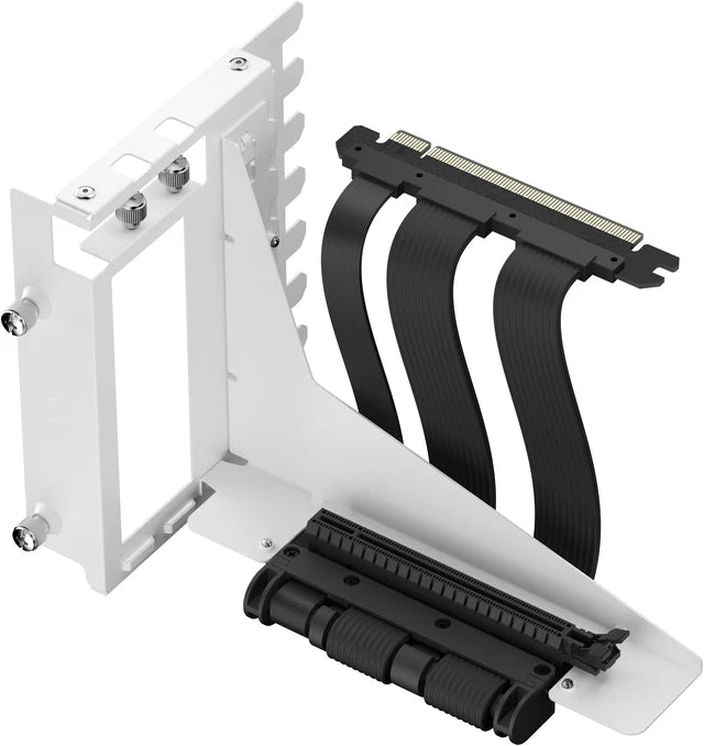 Fractal Design Flex 2 PCIe 4.0 vertical GPU riser kit in white