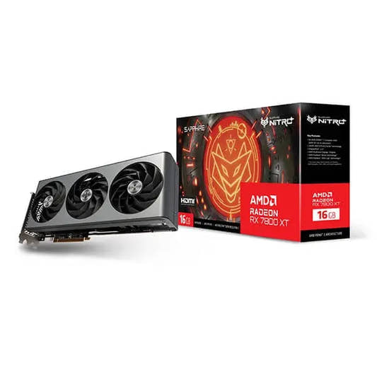 Sapphire RX 7800 XT NITRO+ Readon OC 16GB Gaming Graphics Card  Microcenter India