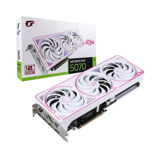 Colorful iGame GeForce RTX 5070 Ultra W OC 12GB-V Graphics Card  Microcenter India