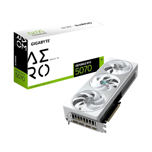 Gigabyte RTX 5070 AERO OC 12GB Graphics Card - Microcenter India.
