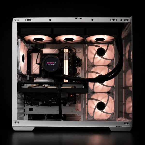White Phantom Gaming PC Intel I7 Prebuilt