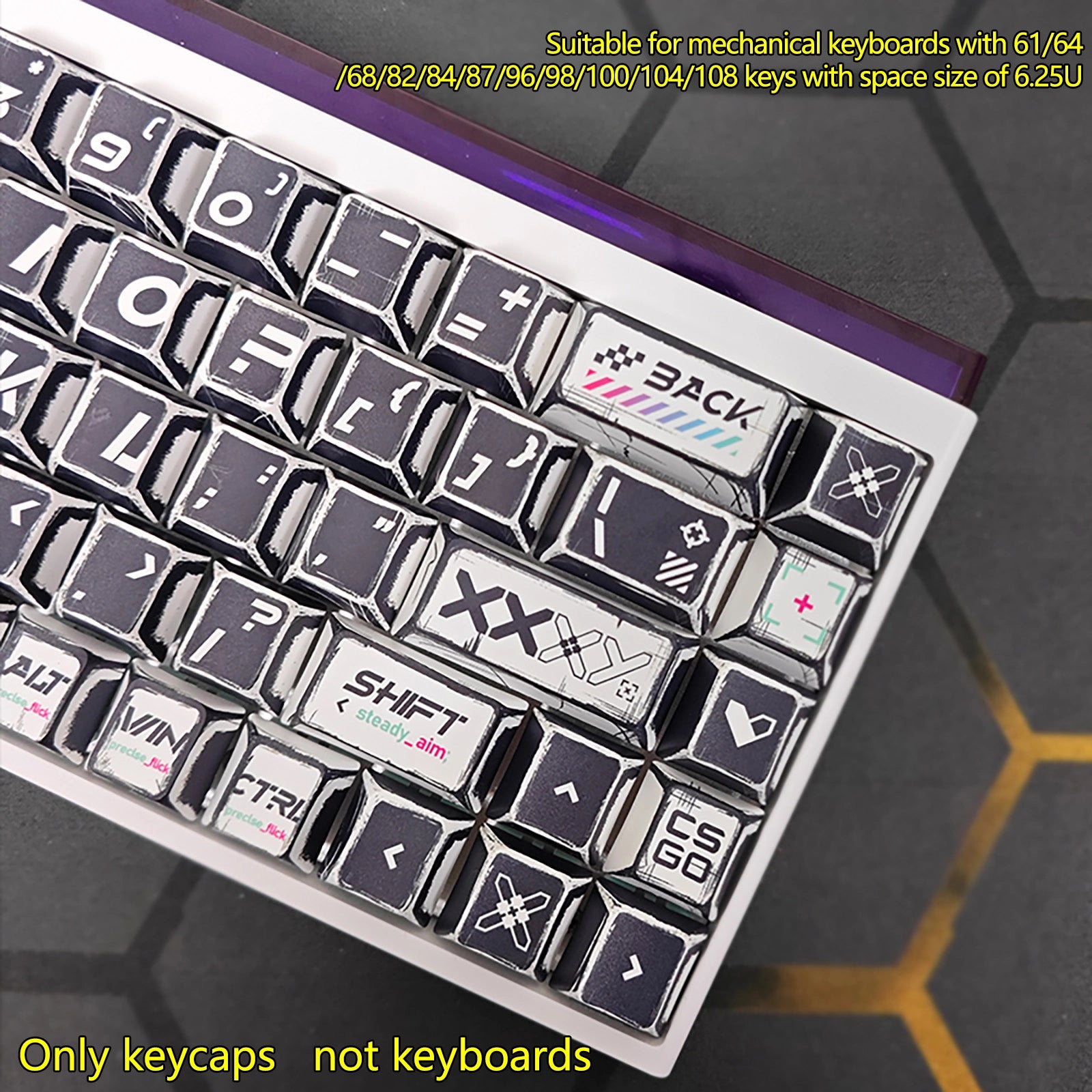 Cherry 119 PBT Mechanical keyboard Keycaps