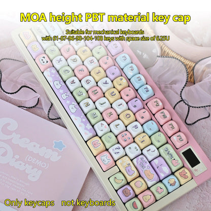MOA 8 PBT Mechanical Keyboard Keycaps - Microcenter India.