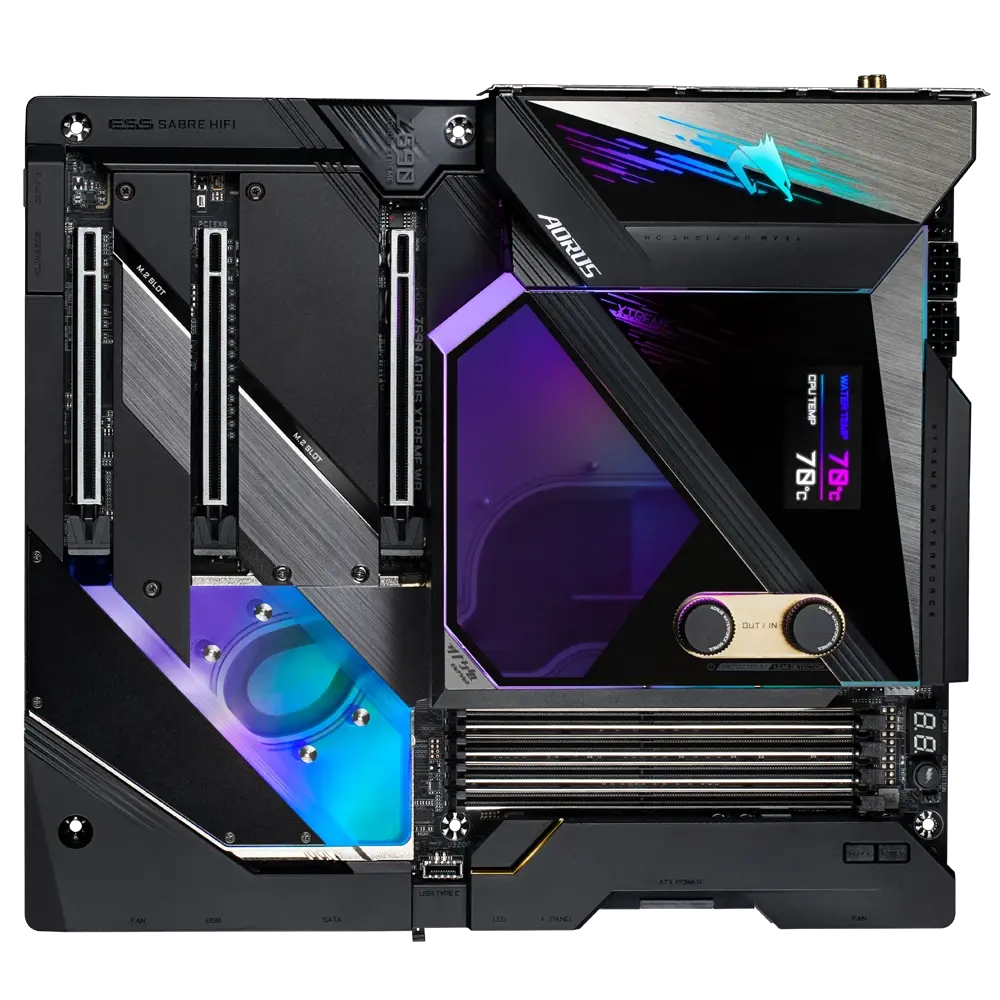 Gigabyte Z590 AORUS XTREME WATERFORCE Motherboard  Microcenter India