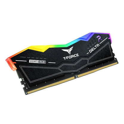 T-Force Delta RGB 32GB (16GBx2) DDR5 6000MHz Desktop Memory RAM CL30 