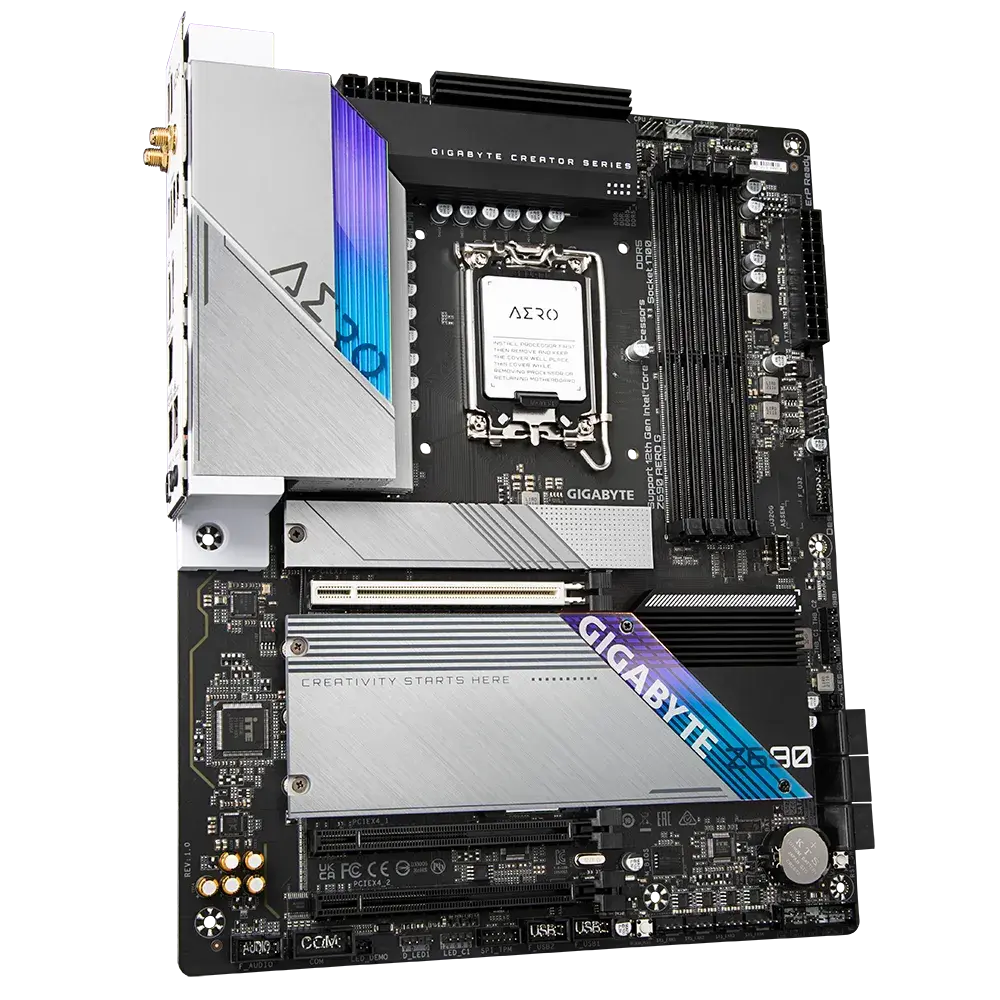 Gigabyte Z690 AERO G Motherboard  Microcenter India